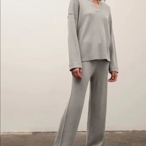 By the river lounge set in grey